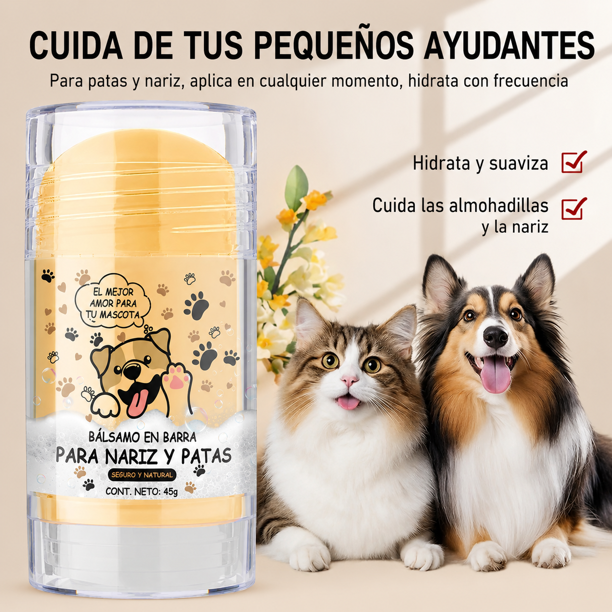 Bálsamo Reparador para Patas y Nariz
