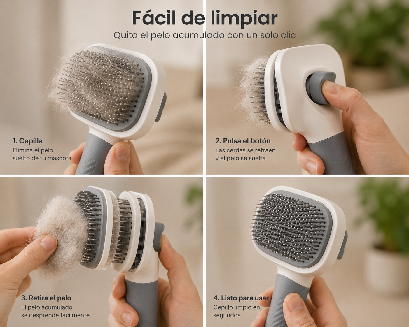 Cepillo Quitapelos Premium