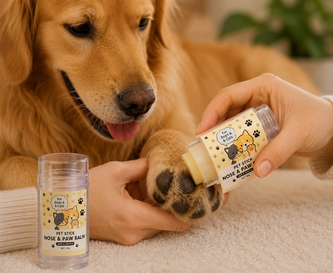 Bálsamo Reparador para Patas y Nariz